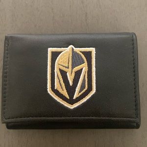 Vegas Golden Knights black wallet